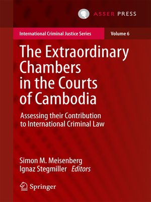 cover image of The Extraordinary Chambers in the Courts of Cambodia